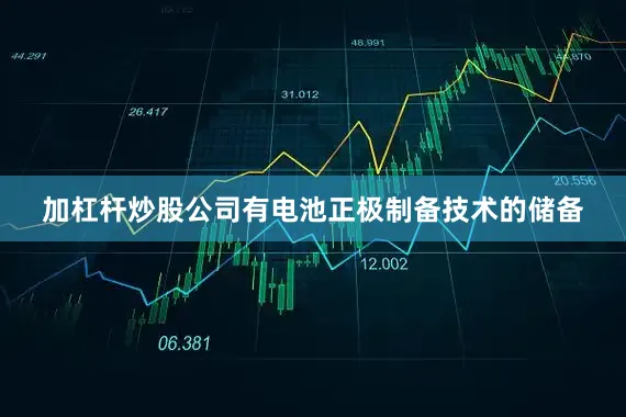 加杠杆炒股公司有电池正极制备技术的储备