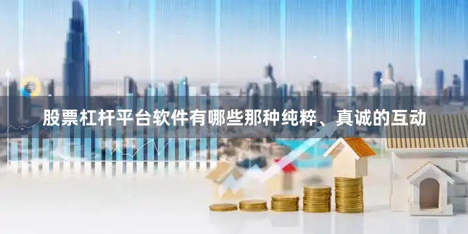 股票杠杆平台软件有哪些那种纯粹、真诚的互动